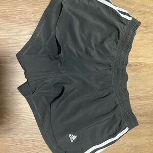Adidas Charcoal Gray Women’s Athletic Shorts Size Large